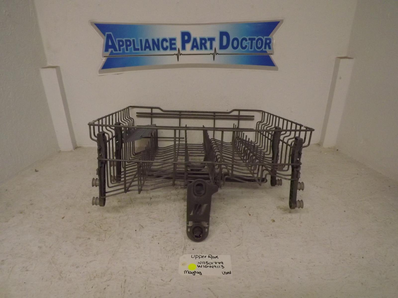 Maytag Dishwasher W11501779 W10449113 Upper Rack Used Maytag Dishwasher W11501779 W10449113 Upper Rack Used